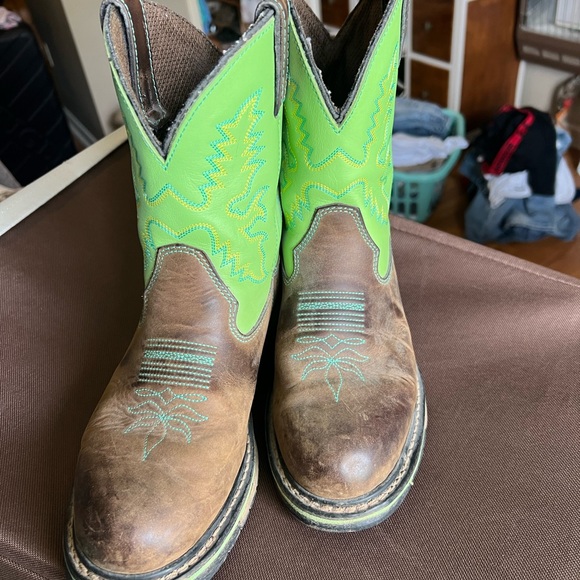 Green Rocky Boots - Picture 6 of 7